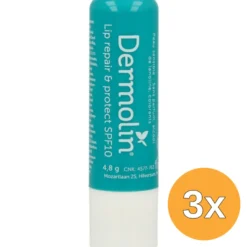 3x Dermolin Lip Repair & Protect SPF10 (4,8 gr)