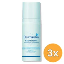 3x Dermolin Nachtcreme (50 ml)