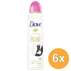 6x Dove Deodorant Spray Invisible Care (150 ml)