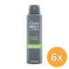6x Dove Deo Spray Men Extra Fresh (150 ml)