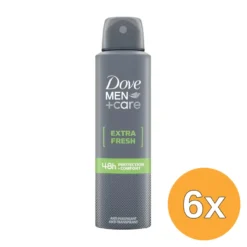 6x Dove Deo Spray Men Extra Fresh (150 ml)