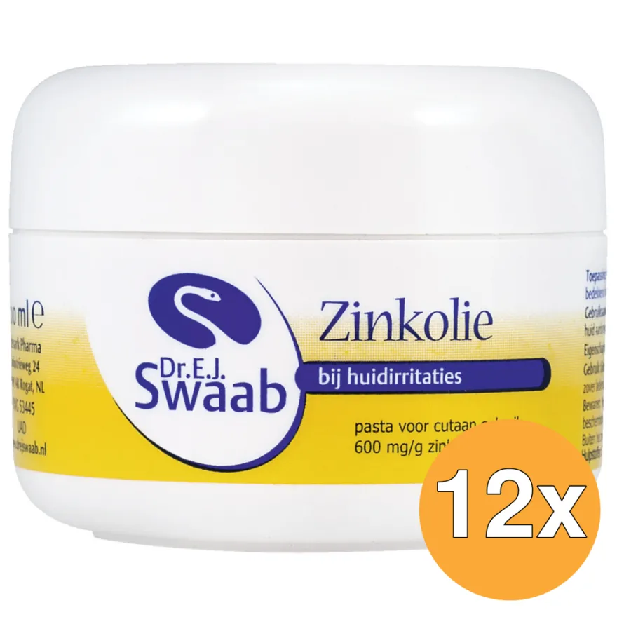 12x Dr. E.J. Swaab Zinkolie (100 gr)