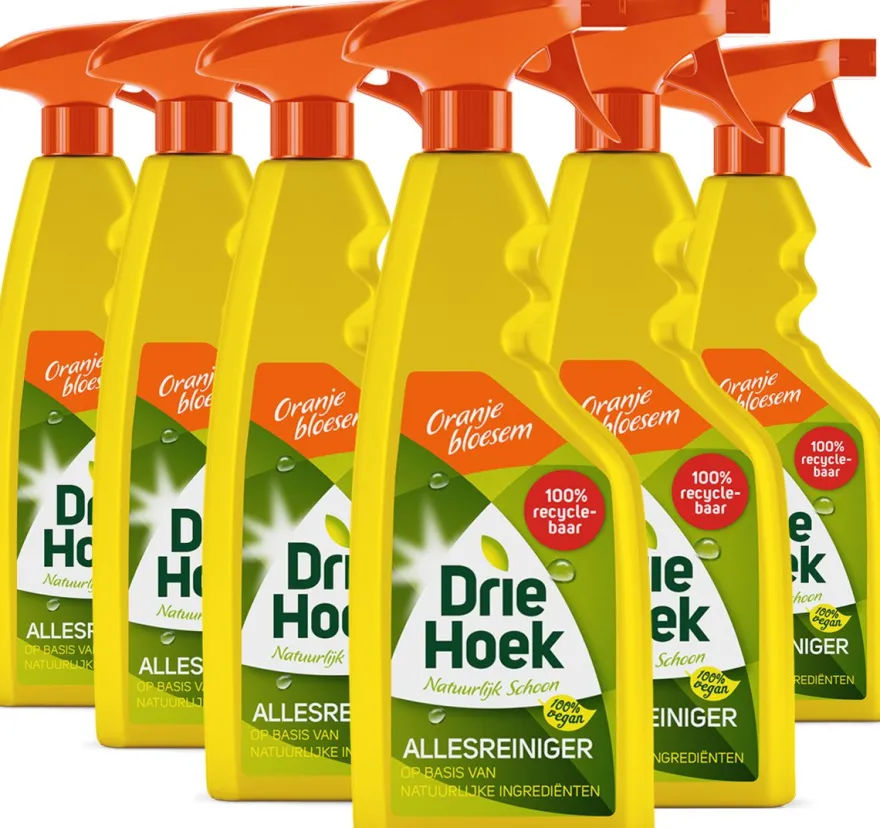 6x Driehoek Oranjebloesem spray (500 ml)