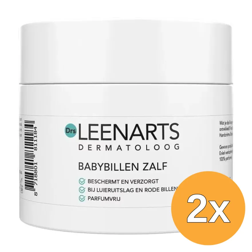 2x Drs Leenarts Babybillen Zalf (125 ml)