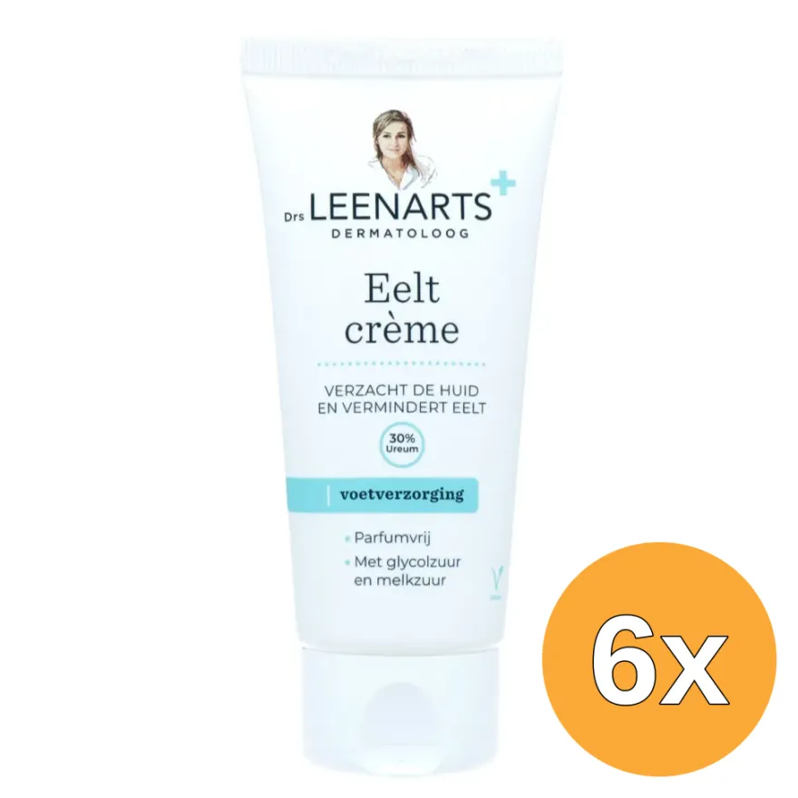 6x Drs Leenarts Eeltcrème (50 ml)