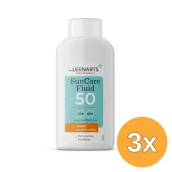3x Drs Leenarts Suncare Fluid SPF50 (50 ml)