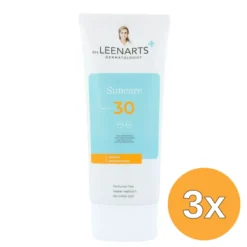 3x Drs Leenarts Sun Care SPF30 Normale Gevoelige Huid Parfumvrij (200 ml)