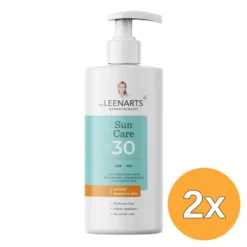 2x Drs Leenarts Sun Care SPF30 Normale Gevoelige Huid Parfumvrij XXL (1000 ml)