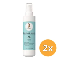 2x Drs Leenarts Sun Care SPF50 Normale Gevoelige Huid Parfumvrij Spray (200 ml)