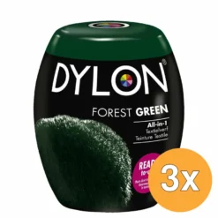 3x Dylon Pod Forestgreen (350 gr)