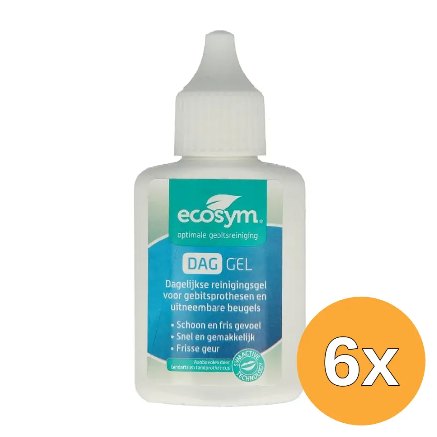 6x Ecosym Dagbehandeling Gel Mini (10 ml)