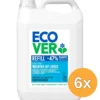 6x Ecover Afwasmiddel Kamille & Clementine Navulling (5000 ml)