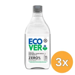 3x Ecover Afwasmiddel Zero (450 ml)