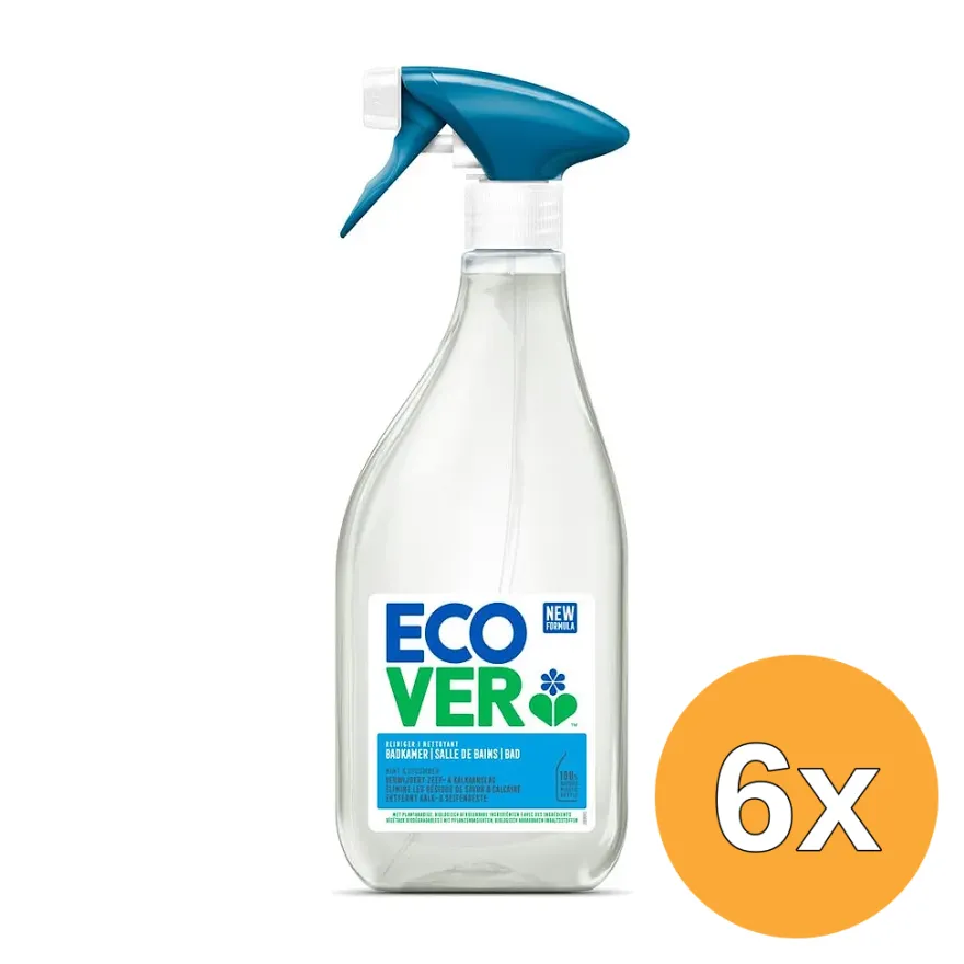 6x Ecover Badkamerreiniger Spray (500 ml)