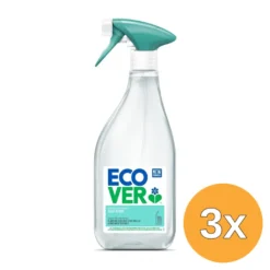 3x Ecover Ruiten- Glasreiniger Spray (500 ml)