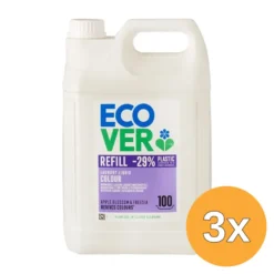 3x Ecover Wasmiddel Appelbloesem Freesia (5000 ml)
