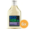 6x Ecover Wasmiddel Zwart & Donker (1000 ml)