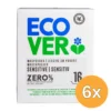 6x Ecover Waspoeder Zero Universal (1200 gr)