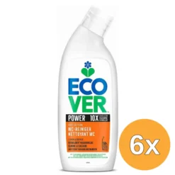 6x Ecover Wc Reiniger Power (750 ml)