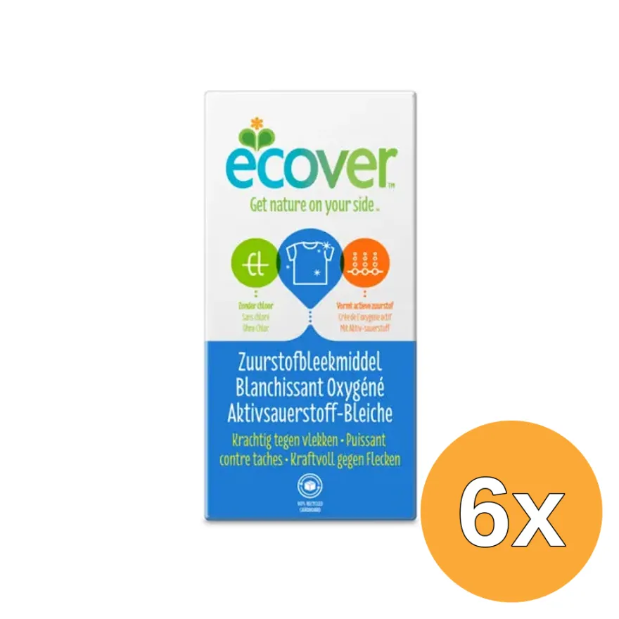 6x Ecover Zuurstofbleekmiddel (400 gr)