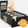 2x ESN Designer Oatbar Crunchy Yogurt (12 x 100g)
