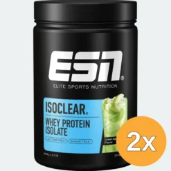 2x ESN ISOCLEAR Whey Isolate Green Apple (908 gr)