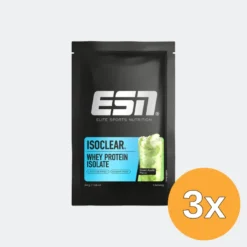 3x ESN ISOCLEAR Whey Isolate Green Apple (30 gr)