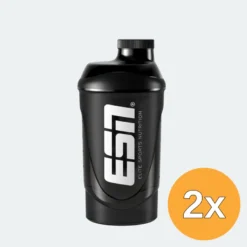 2x ESN Shaker Black Transparent 600 ml (1 stuk)