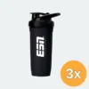3x ESN Smartshake Reforce Stainless Steel 700 ml (1 stuk)