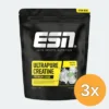 3x ESN Ultrapure Creatine Pulver Neutral (500 gr)