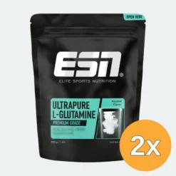 2x ESN Ultrapure L-Glutamine Powder (500 gr)