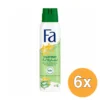 6x Fa Deo Spray Starfruit Feel Refreshed (150 ml)