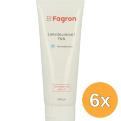 6x Fagron Lanettecreme I FNA (100 gr)