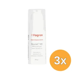 3x Fagron Nourisil MD Siliconengel (30 gr)