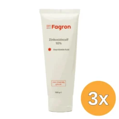 3x Fagron Zinkoxidezalf 10% (100 gr)