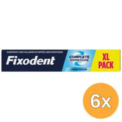 6x Fixodent Kleefpasta Complete Original/Fresh (70 gr)