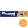 12x Fixodent Kleefpasta Plus Dual Power (40 gr)