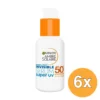 6x Garnier Ambre Solaire Sensitive Expert+ Gezicht Serum SPF50+ Super UV (30 ml)
