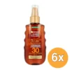 6x Garnier Ambre Solaire Zonneolie Spray SPF30 (150 ml)