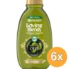 6x Garnier Loving Blends Shampoo Mytische Olijf (300 ml)
