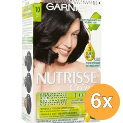 6x Garnier Nutrisse Creme 1/10 Zwart (1 stuk)