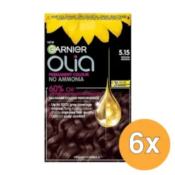 6x Garnier Olia 5.15 Ijs Kastanje Lichtbruin (1 stuk)