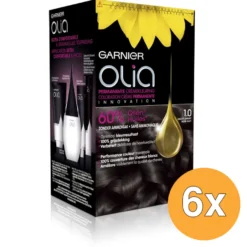 6x Garnier Olia 1.0 Night Black (1 set)