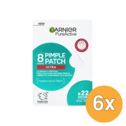 6x Garnier Pure Active Pimple Patches Ultra (6 x 22 st)