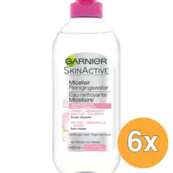 6x Garnier Skin Active Micellair Reinigings Water (400 ml)