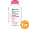 6x Garnier Skin Active Micellair Reinigingswater Gevoelige Huid (100 ml)