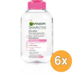 6x Garnier Skin Active Micellair Reinigingswater Gevoelige Huid (100 ml)
