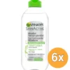 6x Garnier Skin Active Micellair Reinigingswater Gevoel+Gemengde Huid (400 ml)