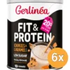 6x Gerlinéa Fit & Protein Shake Cookies & Caramel Flavour (340 gr)