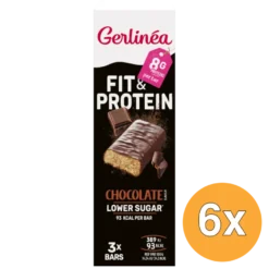 6x Gerlinéa Reep Fit & Protein Dark Chocolate (3 x 27 gr)